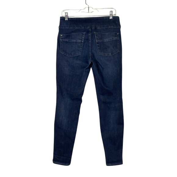 Rock & Republic Denim Rx Slimming Jeans Fever Wash Women's 12 Distressed Pull-On - Picture 2 of 7